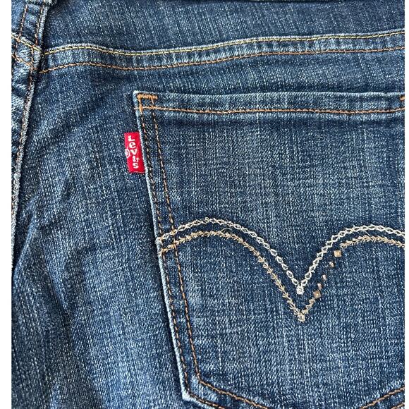 Levi's 515 Jeans Women's Boot Cut Med Wash Denim Stretch Size 14 Long/Curvy - Picture 9 of 9